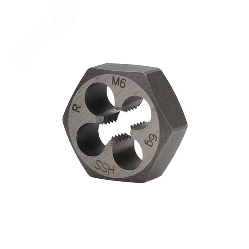 Изображение товара Плашка М6х1,0 HSS DIN 382 6g 18х7мм (шт)