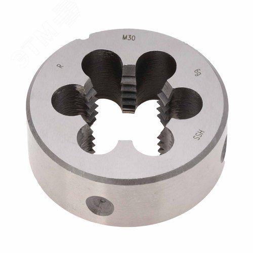 Изображение товара Плашка М30х3,5 HSS DIN22568 6g 65х25мм (шт)