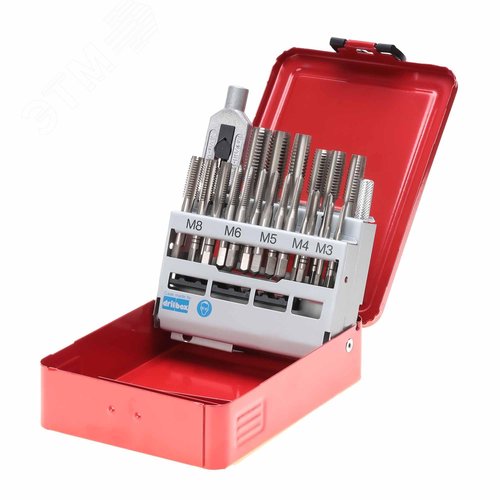 Изображение товара Набор метчиков M3-M12 HSS-G DIN352 22пр (набор)