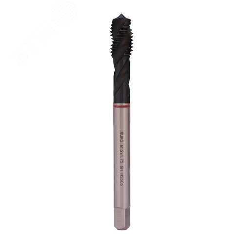 Изображение товара Метчик винтовой машинный М12х1,75 DIN376 6h HSSE TiALN (шт)