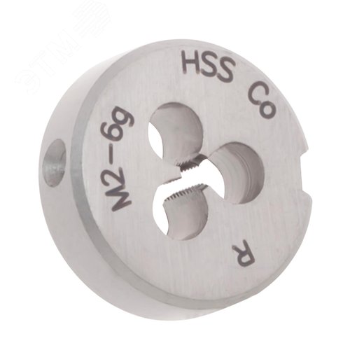 Изображение товара Плашка М2х0,4 DINEN22568 HSSE 6g 16х5мм (шт)