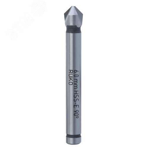 Изображение товара Зенковка по металлу 90° 6,0мм HSSE-Co5 3z (шт)