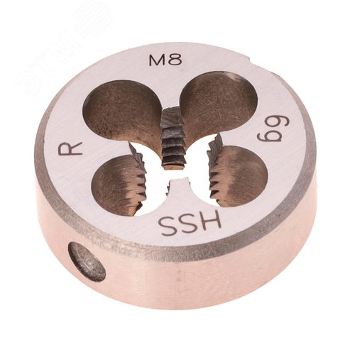 Изображение товара Плашка М8х1,25 HSS DIN22568 6g 25х9мм (шт)