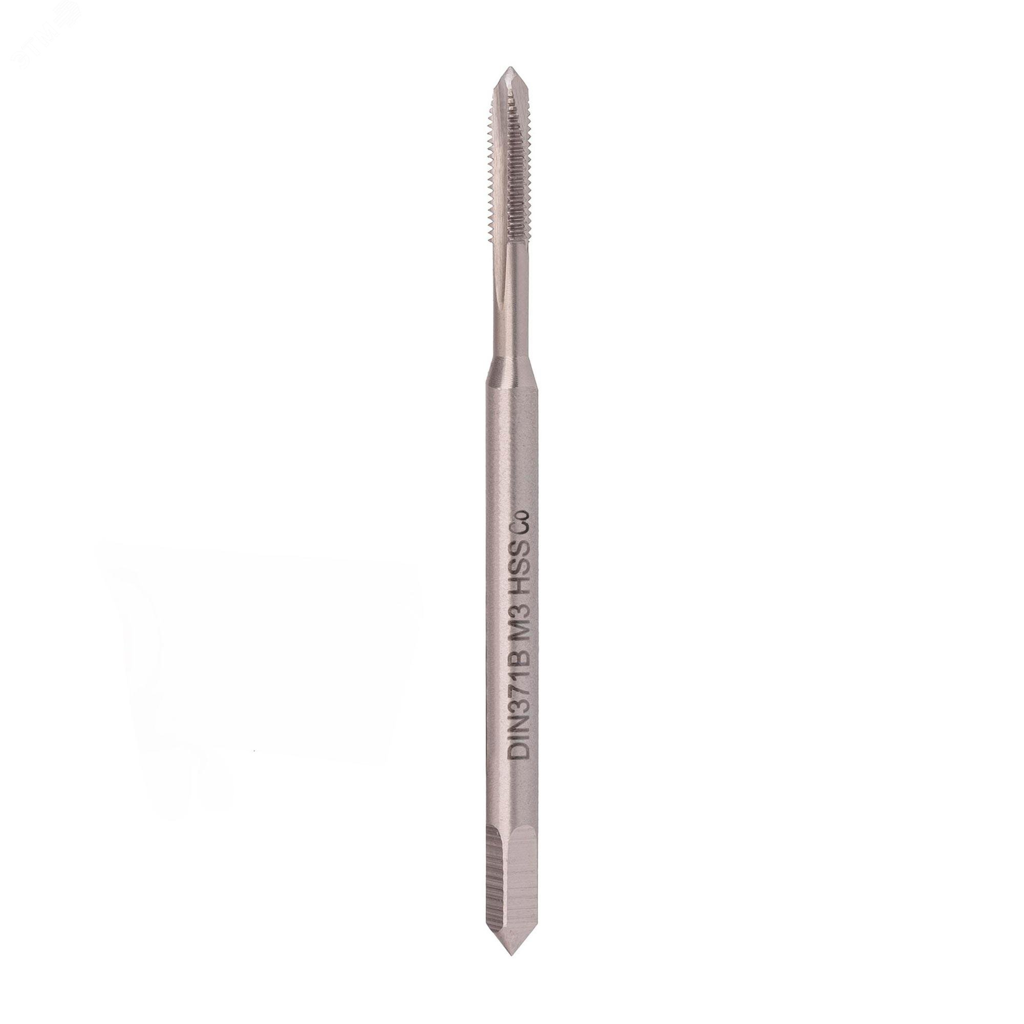 Изображение товара Метчик машинный М3х0,5 DIN371 6h HSSE (шт)