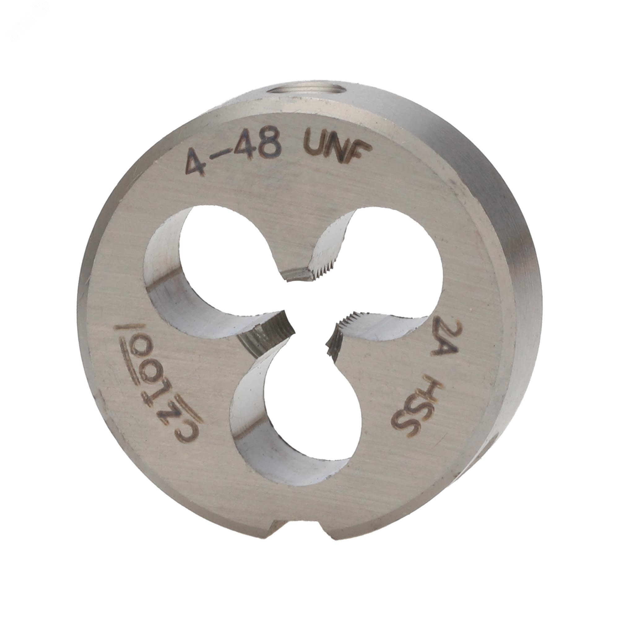 Изображение товара Плашка дюймовая UNF №4-48 HSS DIN22568 2A Bucovice Tools
