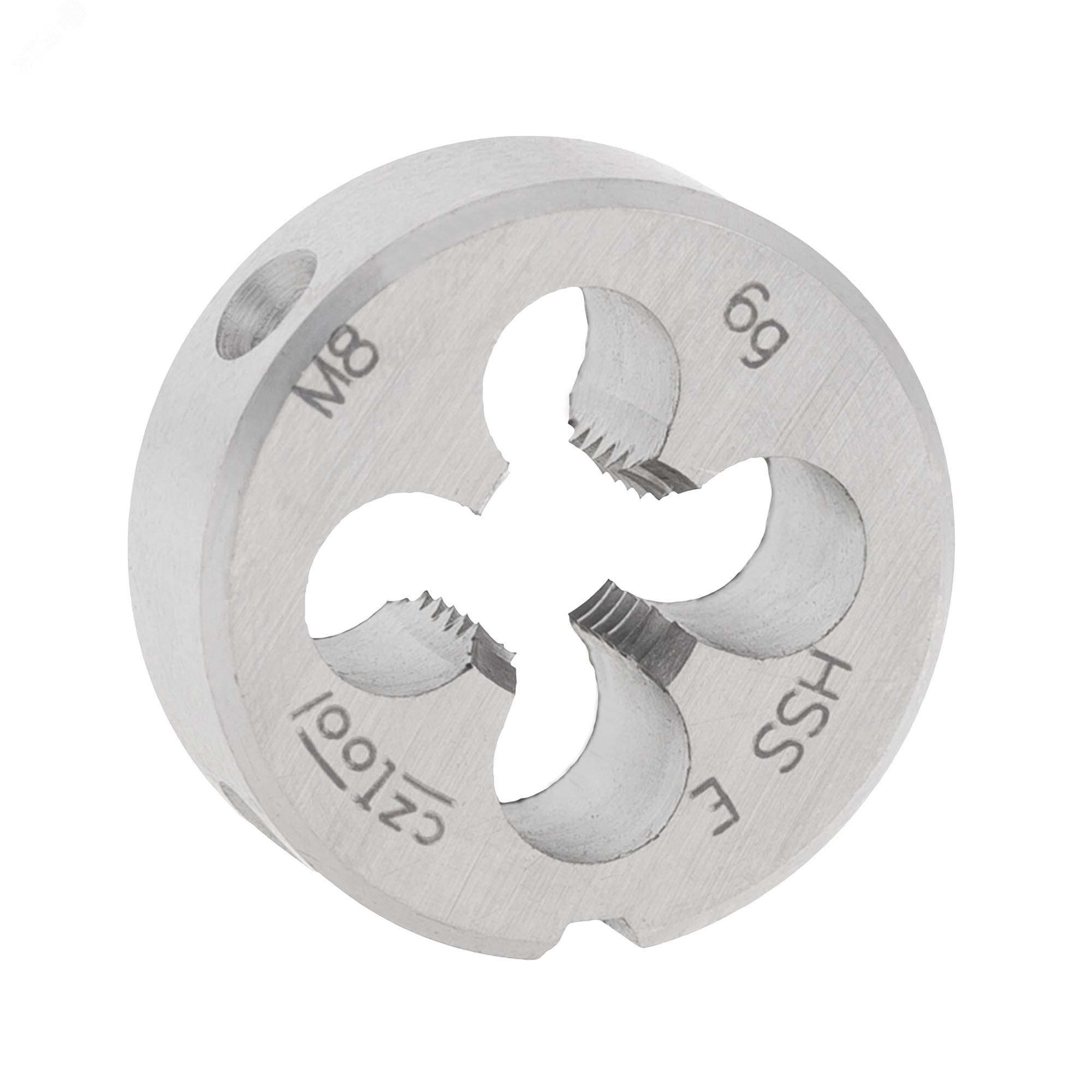Изображение товара Плашка М8х1,25 HSSE DIN22568 6g 25х9мм (шт)