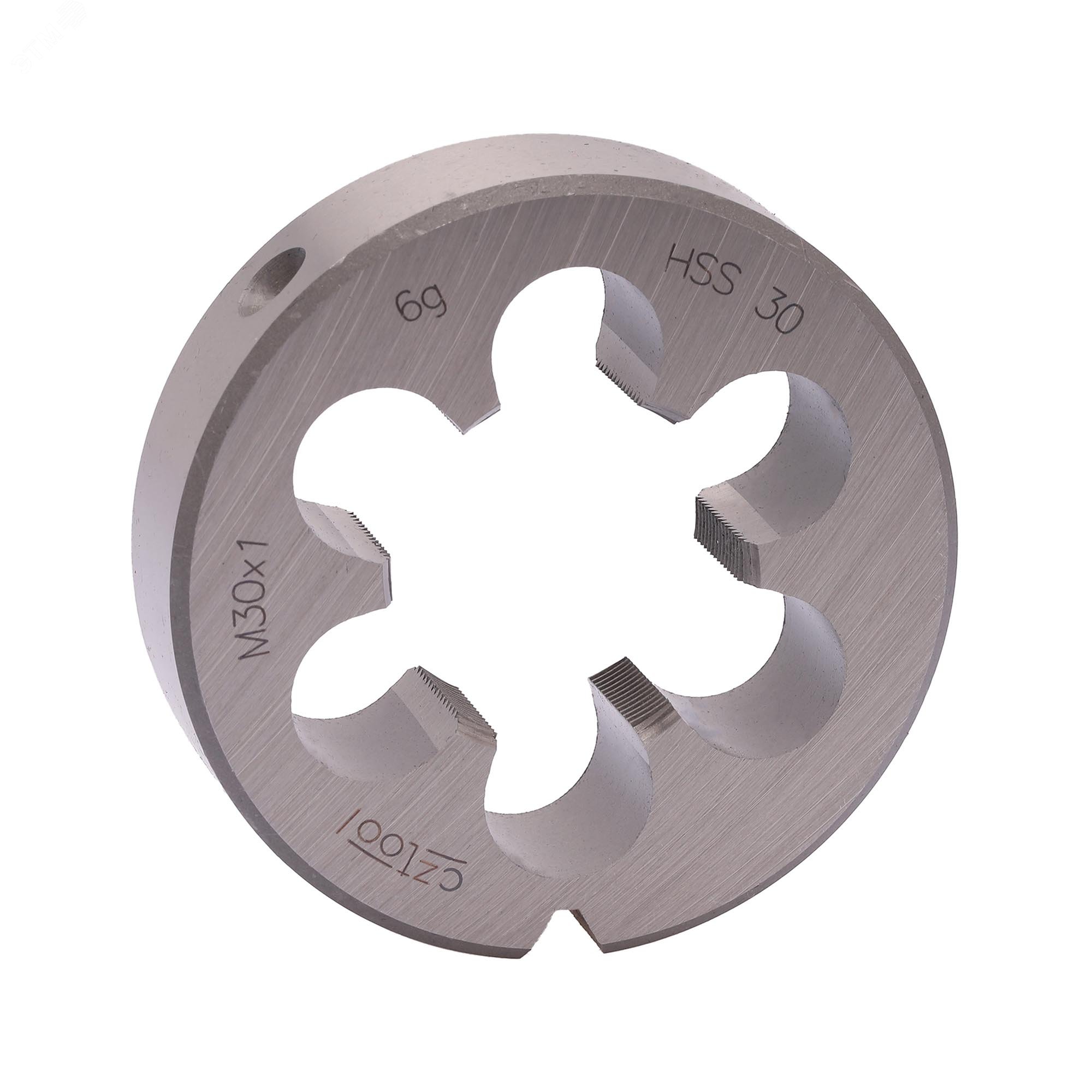 Изображение товара Плашка М30х1,0 HSS DIN22568 6g 65х18мм для нарезания резьбы