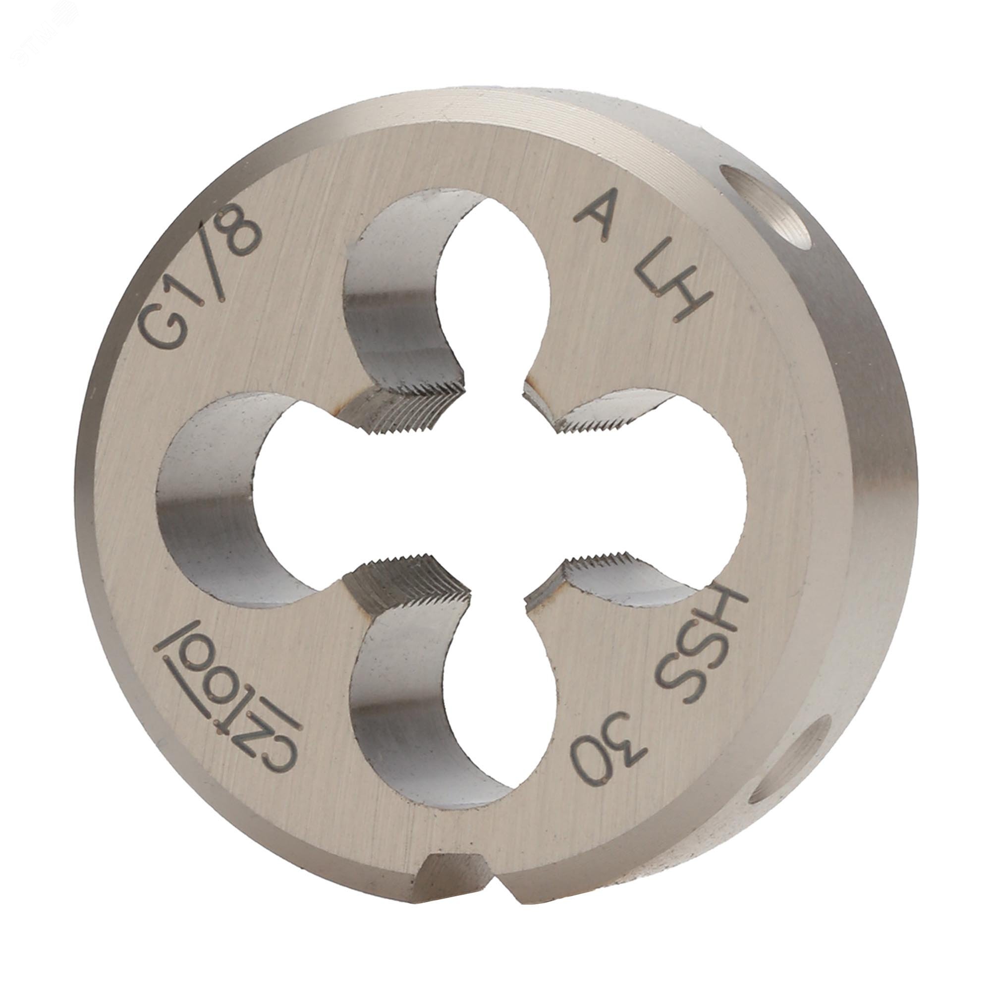 Изображение товара Плашка трубная левая G 1/8"-28 HSS DIN24231A 30x11мм высокого качества