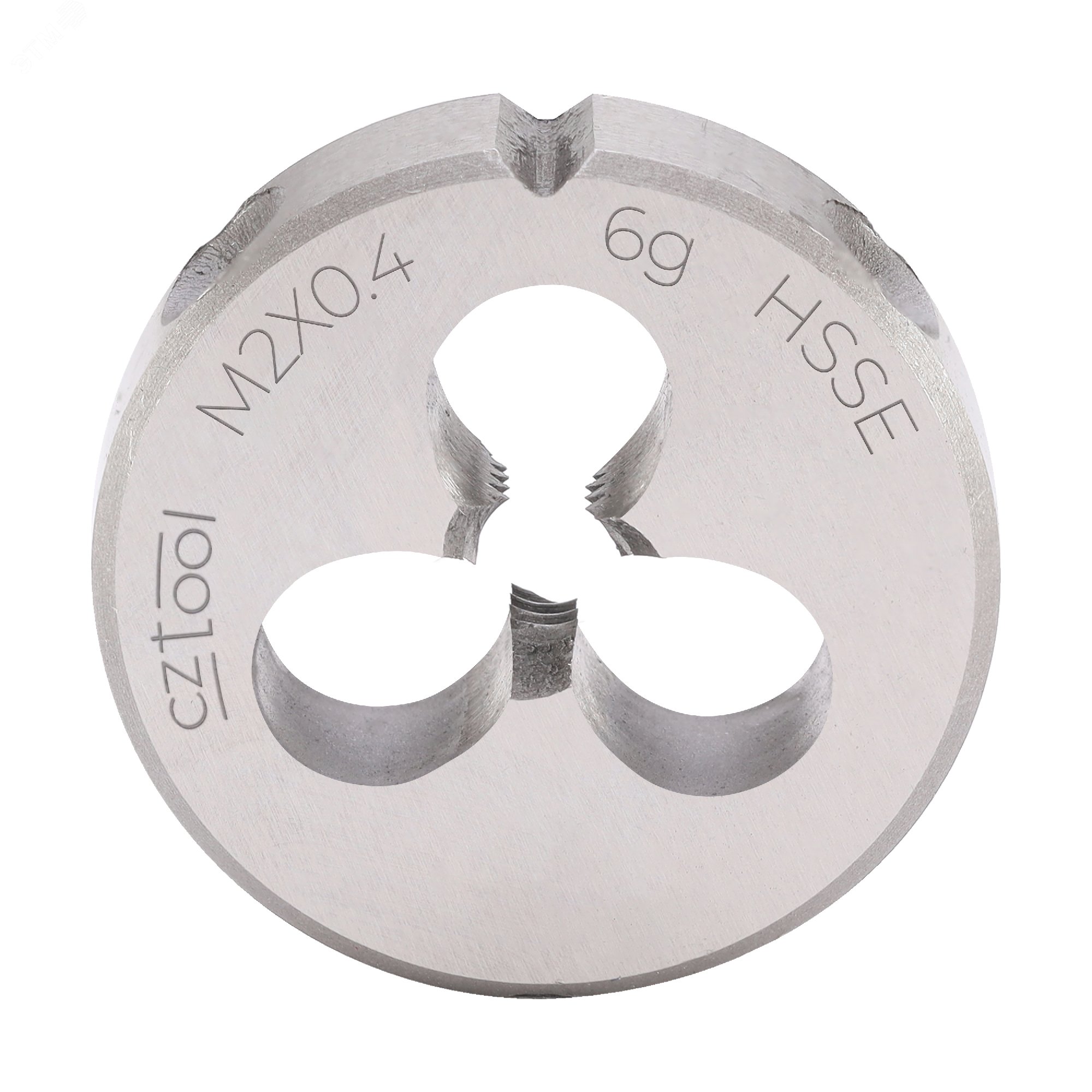 Изображение товара Плашка М2х0,4 DINEN22568 HSSE 16мм для нарезания наружной резьбы