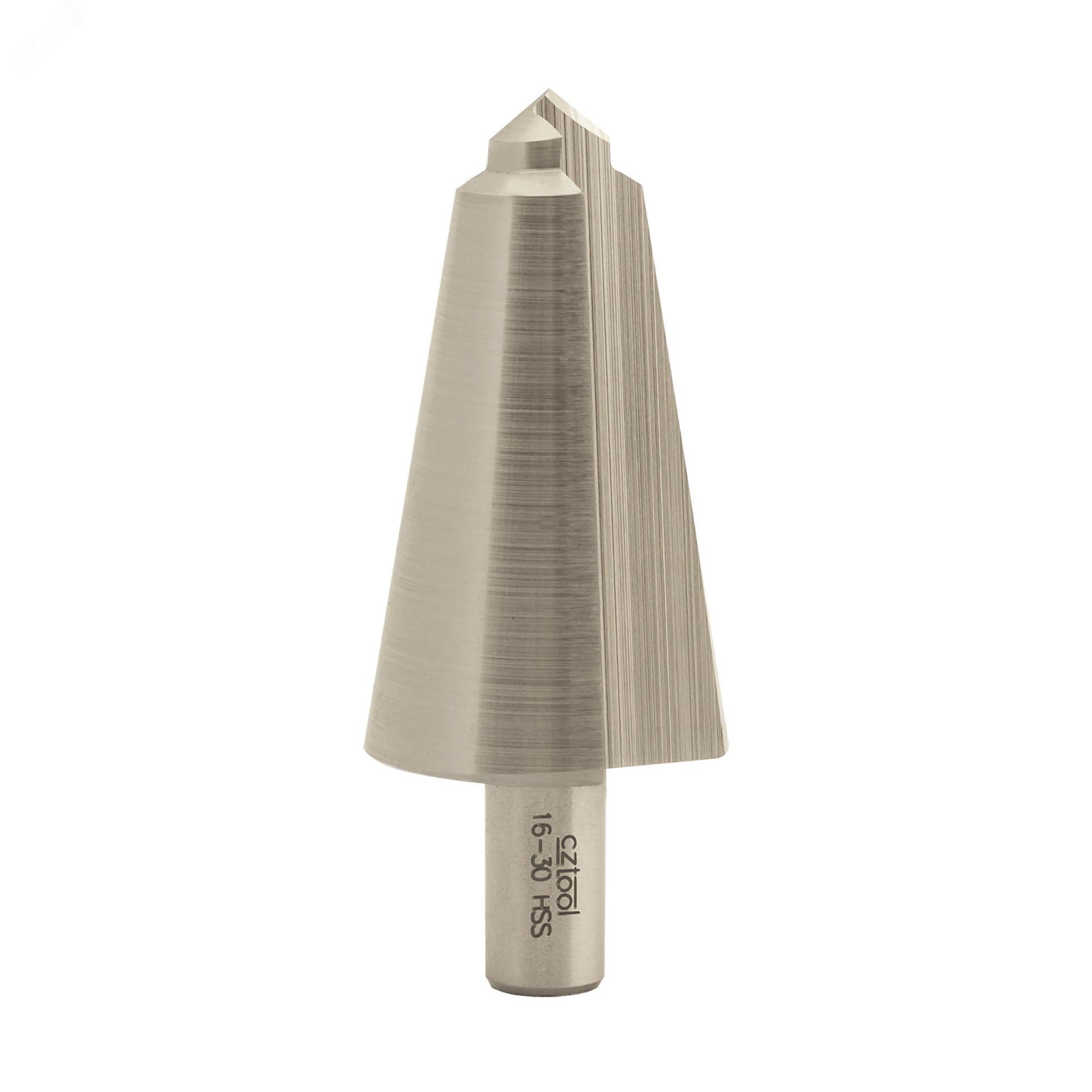 Изображение товара Сверло конусное по металлу 16-30мм HSS-G от Bucovice Tools