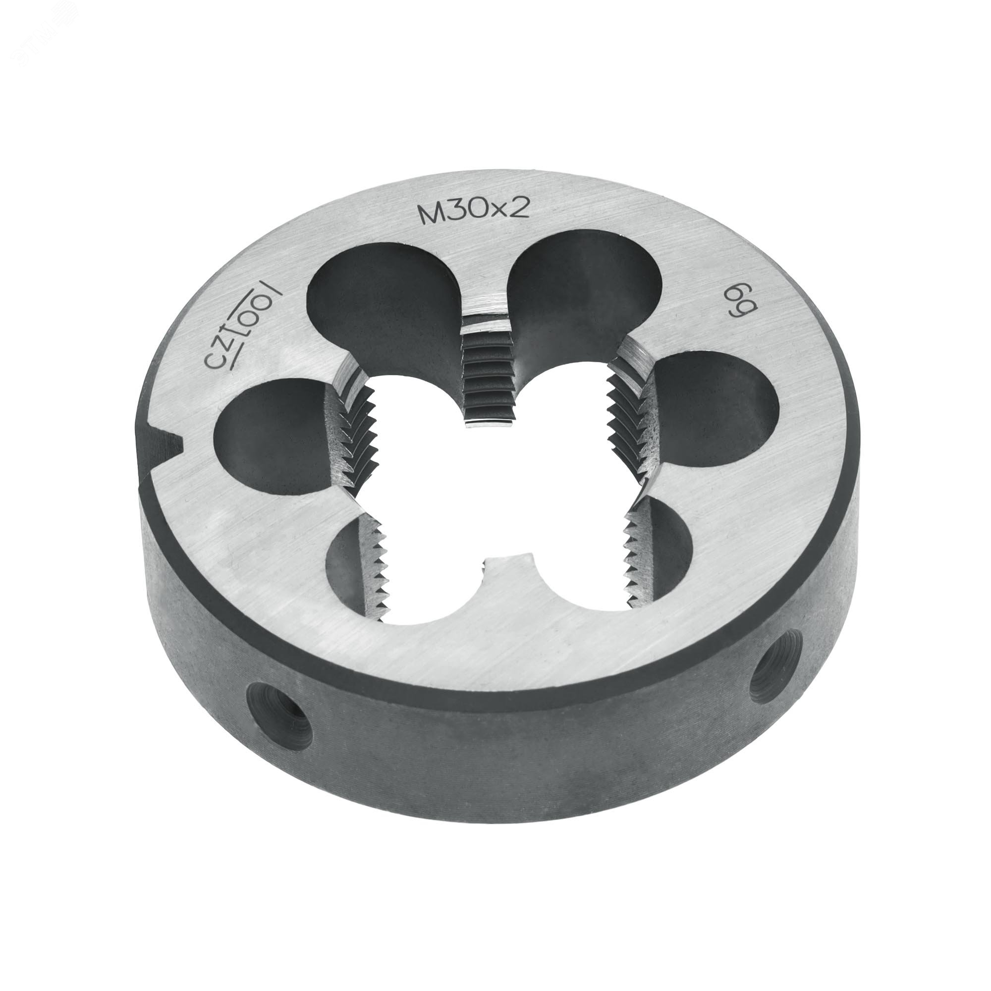 Изображение товара Плашка М30х2,0 115CrV3 DIN22568 для точной нарезки резьбы из инструментальной стали