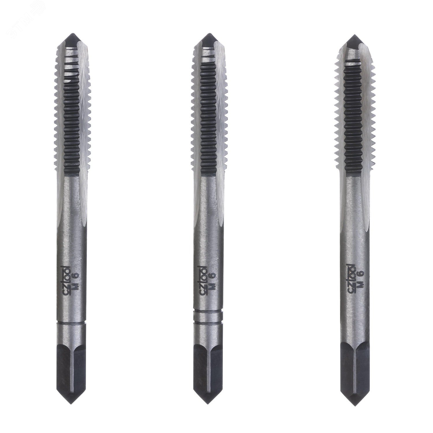 Изображение товара Набор метчиков 3шт М6х1,0 115CrV3 (комплект)