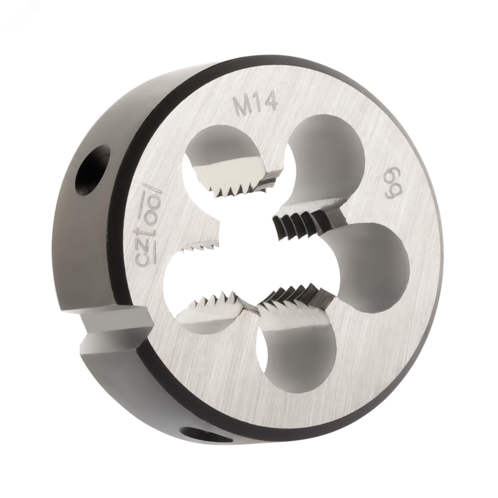 Изображение товара Плашка М14х2,0 115CrV3 DIN22568 6g 38х14мм (шт)