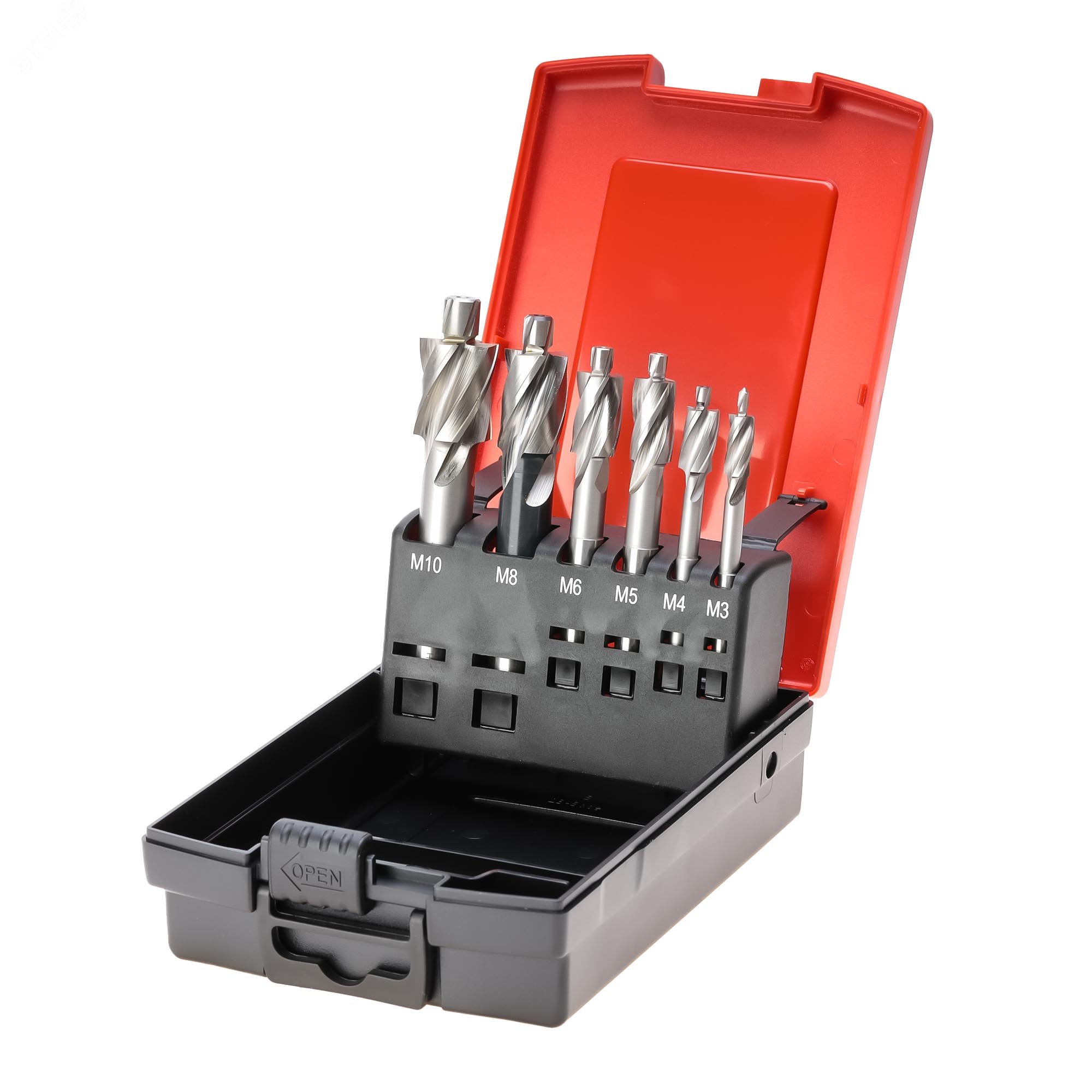 Изображение товара Набор цековок М3-M10 DIN373 ZV1 HSSE-Co5 6шт (набор)