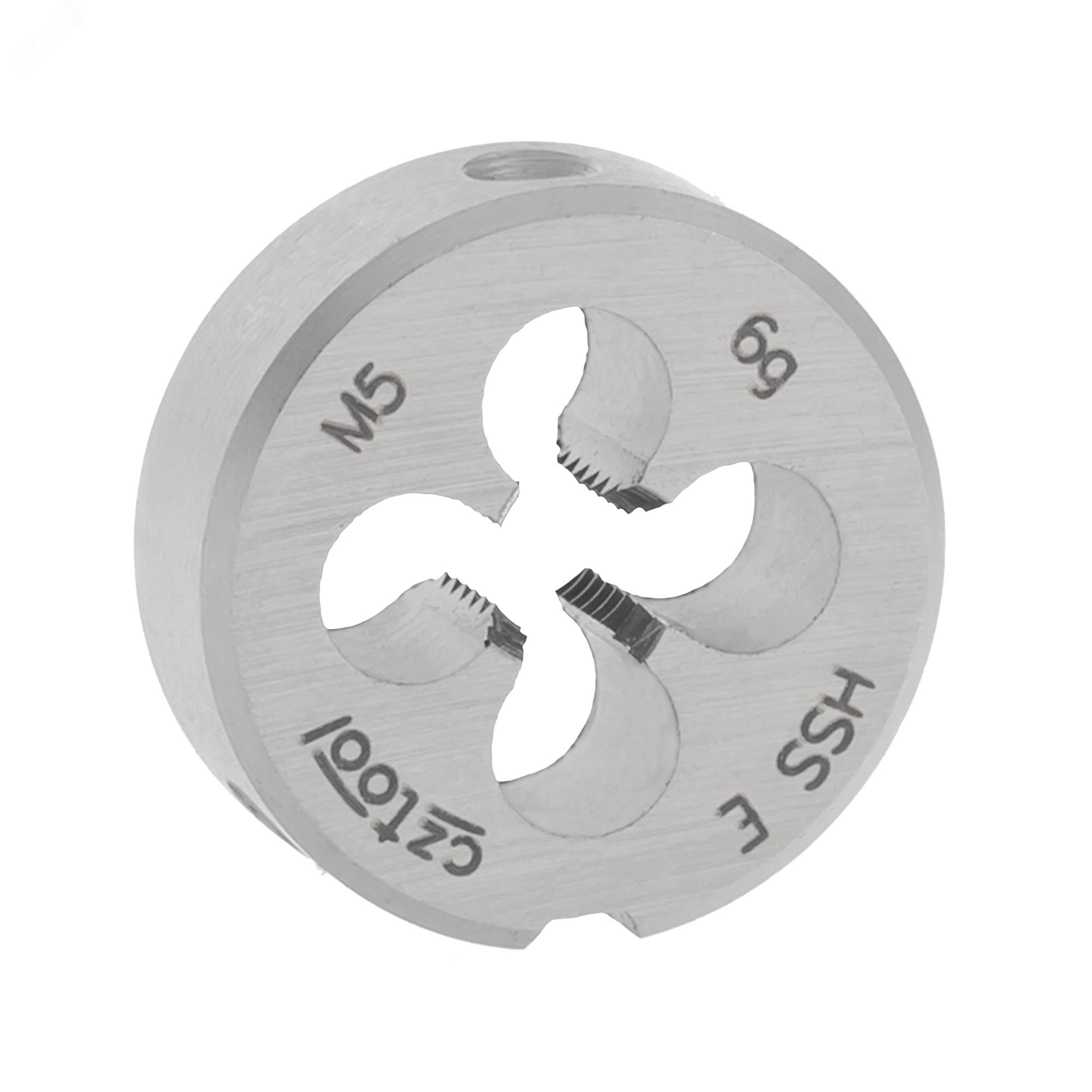 Изображение товара Плашка М5х0,8 HSSE DIN22568 6g 20х7мм (шт)