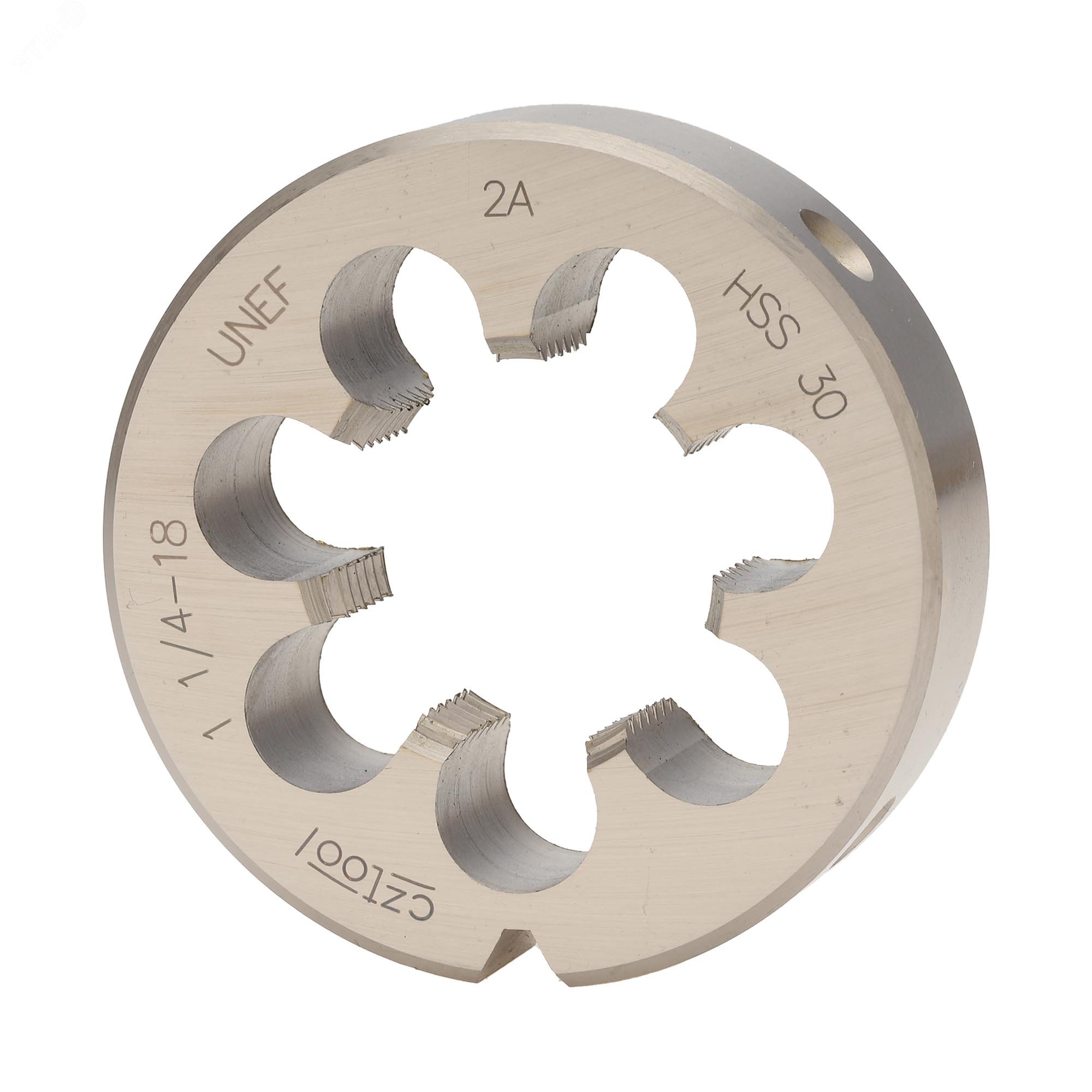 Изображение товара "Плашка дюймовая UNEF 1,1/4""-18 HSS DIN22568 2A 65x18мм " (шт)