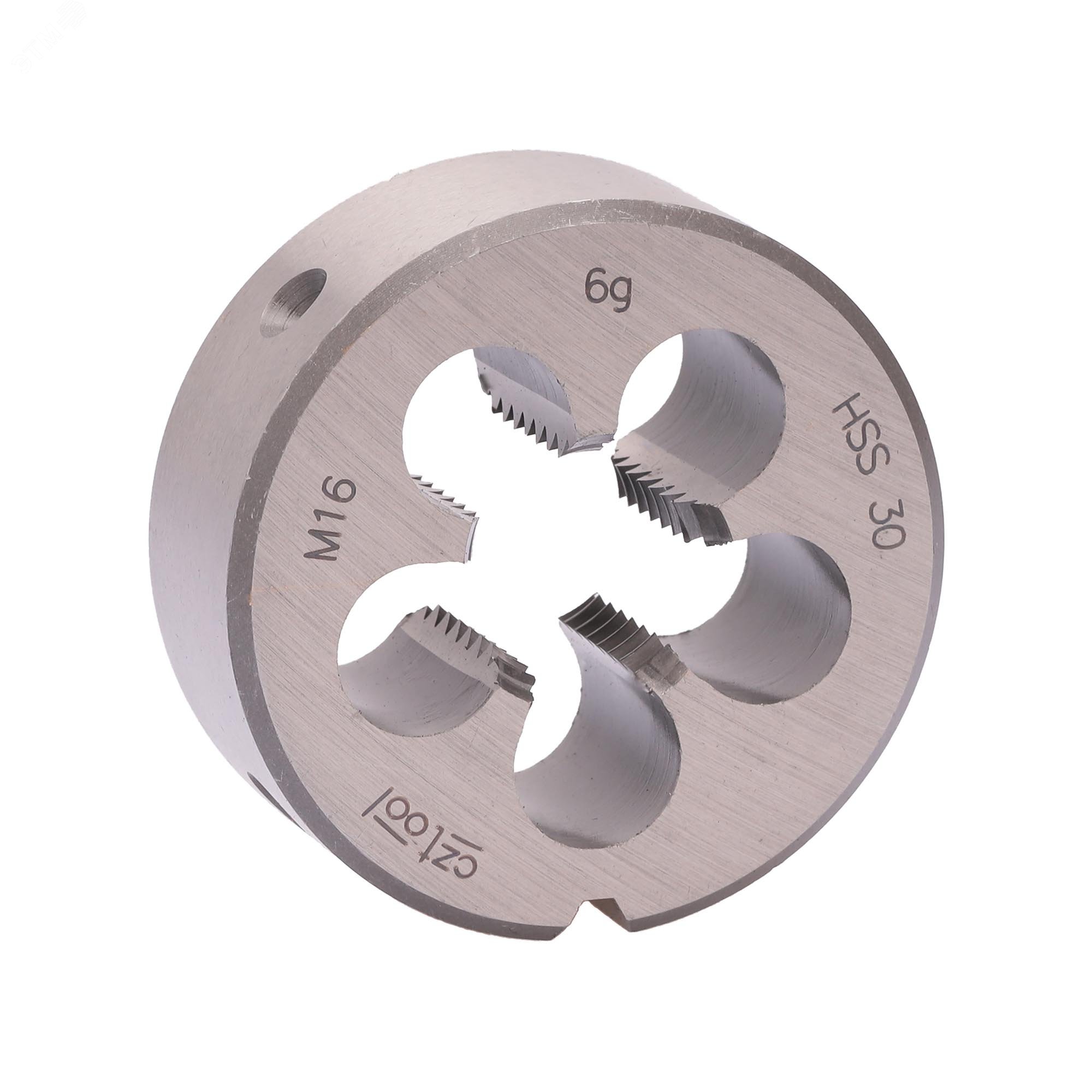 Изображение товара Плашка М16х2,0 HSS DIN22568 6g 45х18мм (шт)