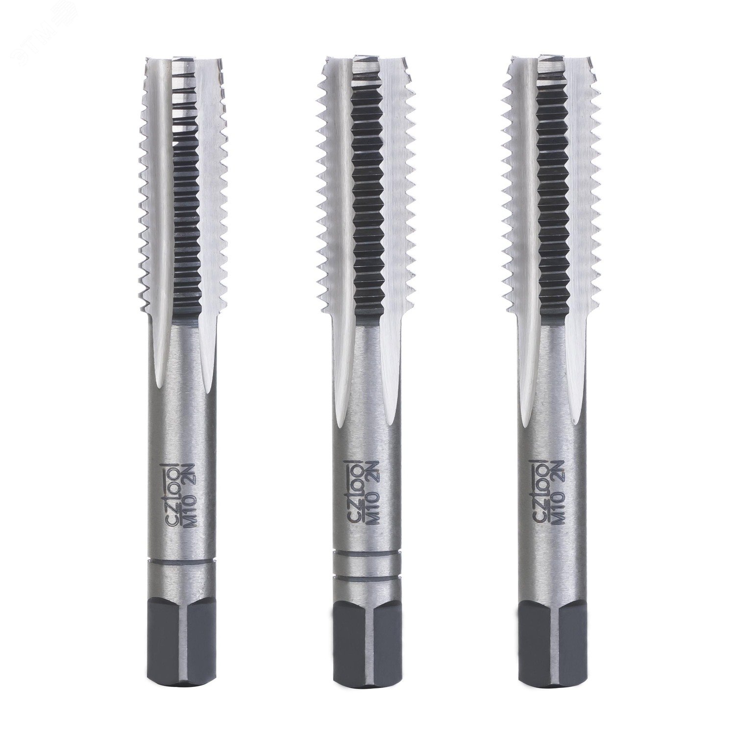 Изображение товара Набор метчиков 3шт М10х1,5 115CrV3 (комплект)