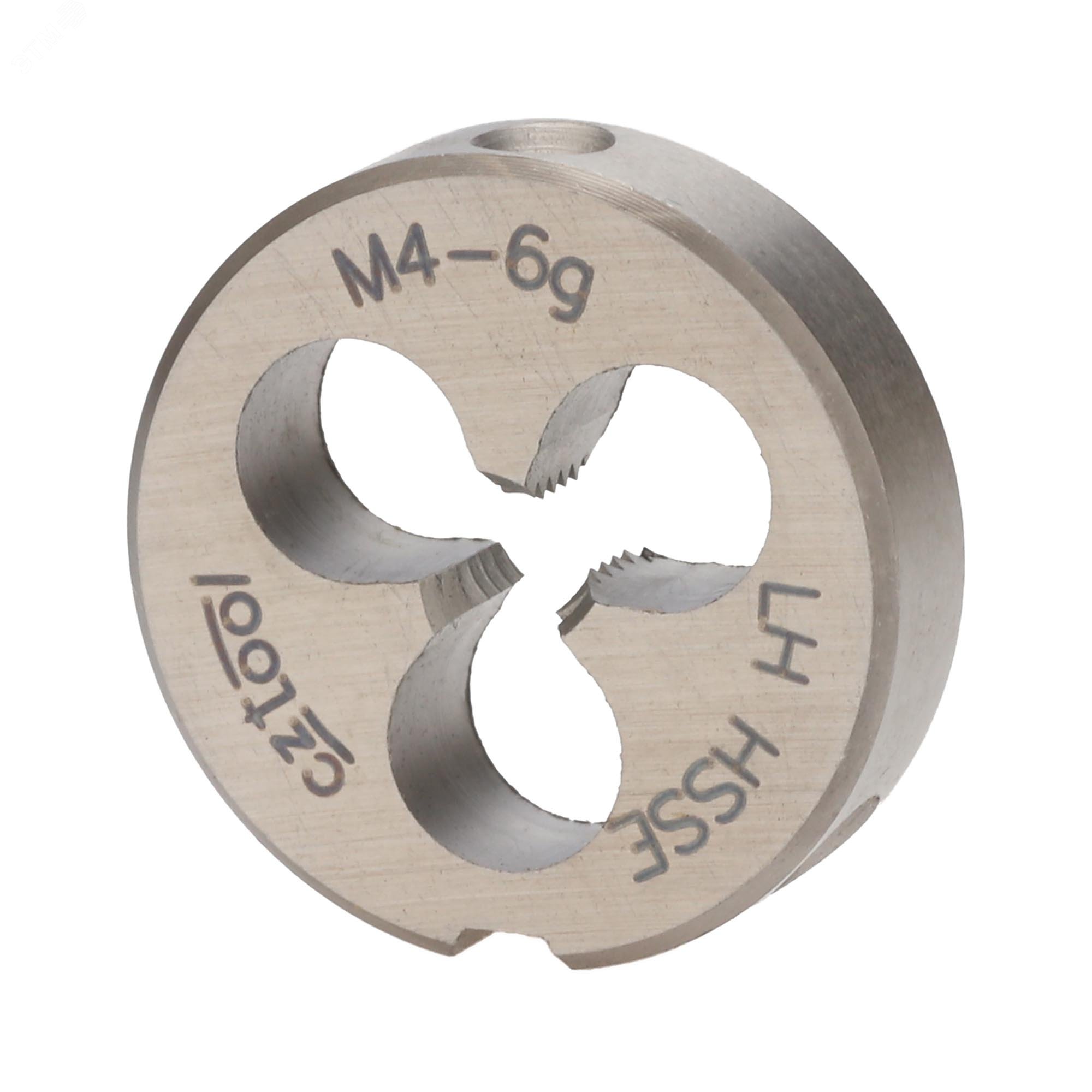 Изображение товара Плашка левая М4х0,7 HSSE-VA DIN22568 6g 20х5мм (шт)