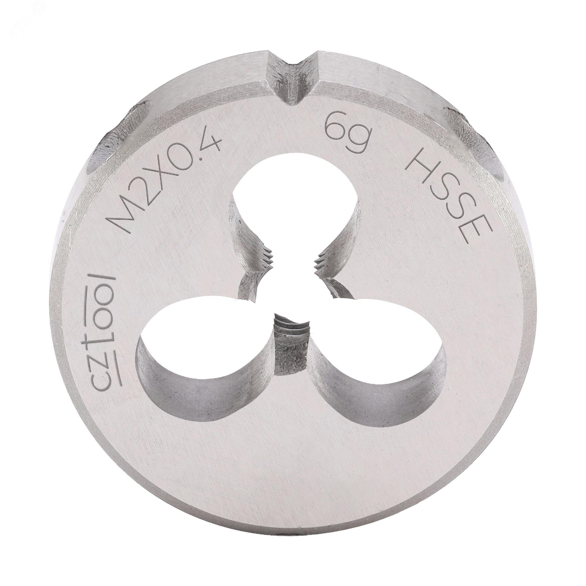 Изображение товара Плашка М2х0,4 DINEN22568 HSSE 6g 16х5мм (шт)