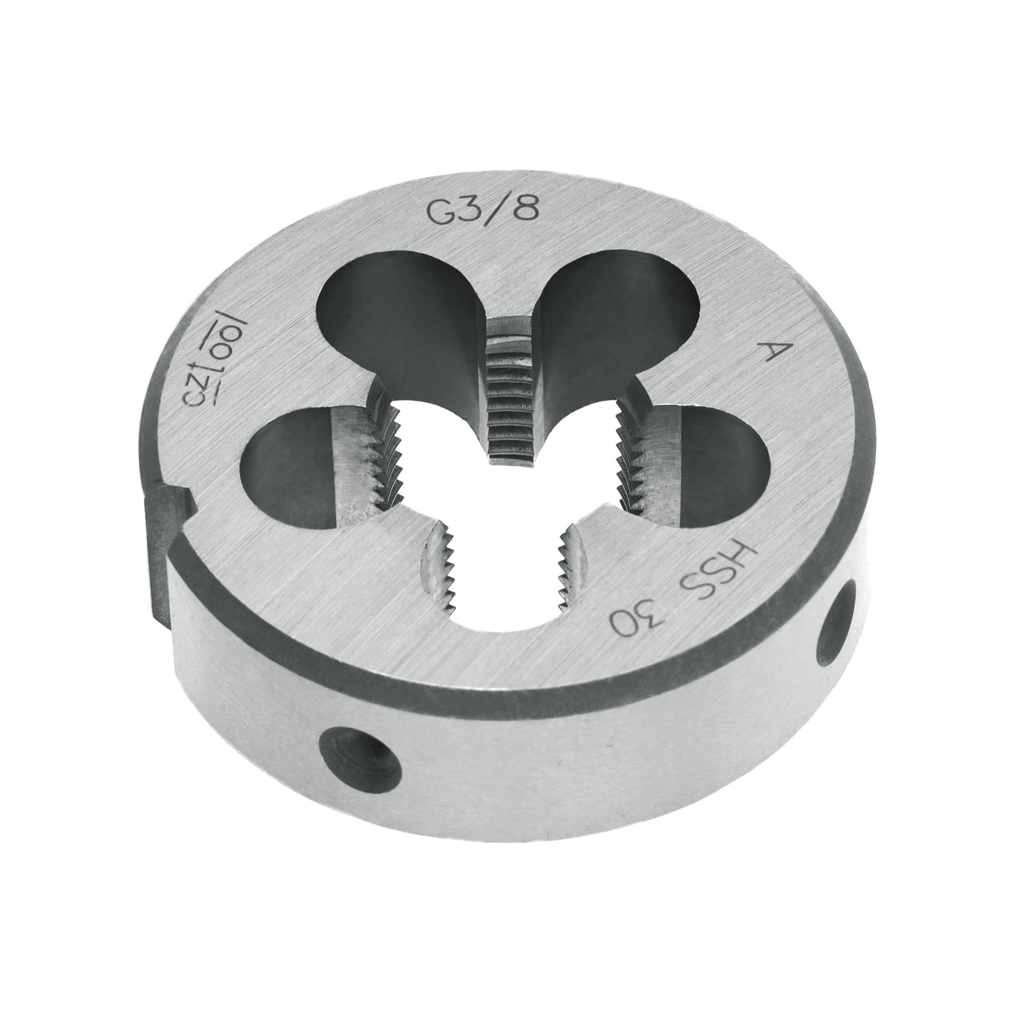 Изображение товара "Плашка трубная G 3/8""-19 HSS DIN24231A 45x14мм " (шт)