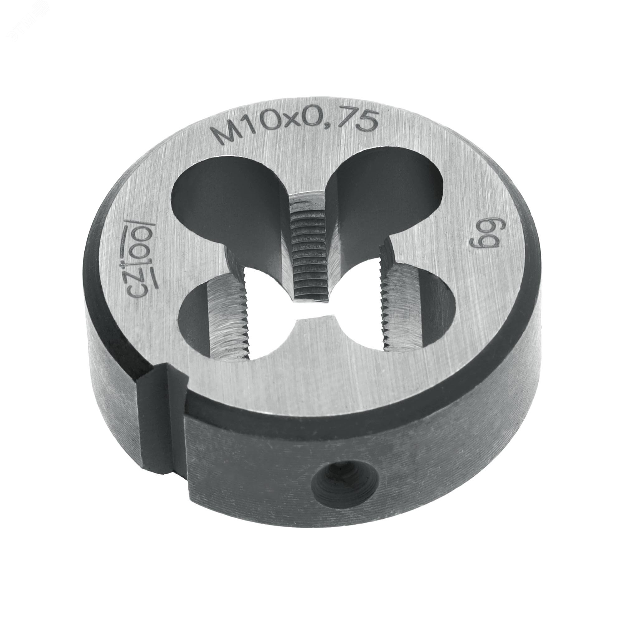 Изображение товара Плашка М10х0,75 115CrV3 DIN22568 для точной нарезки резьбы из стали и металлов