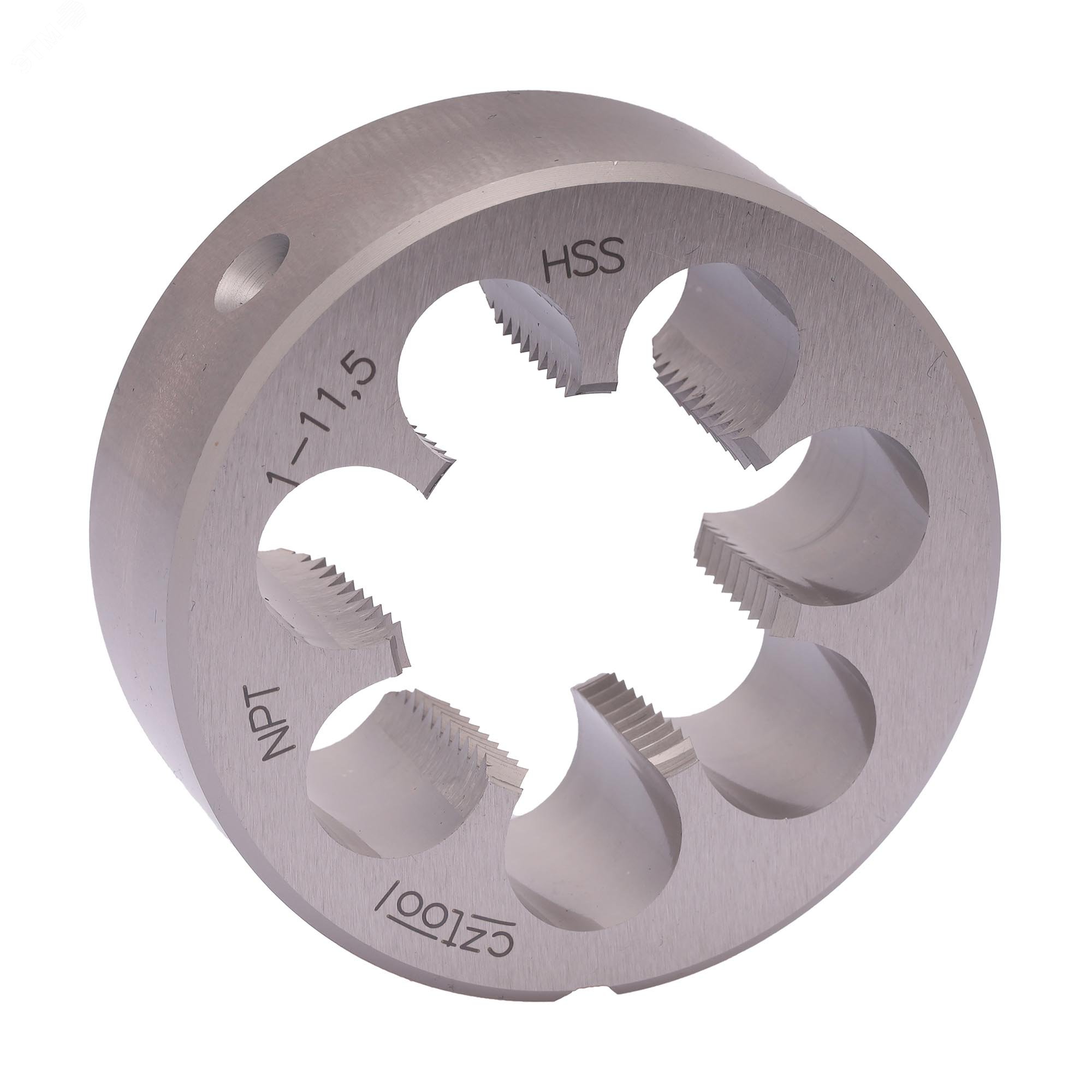 Изображение товара Плашка коническая NPT 1,0"-11,5 HSS DIN24230 65x25мм