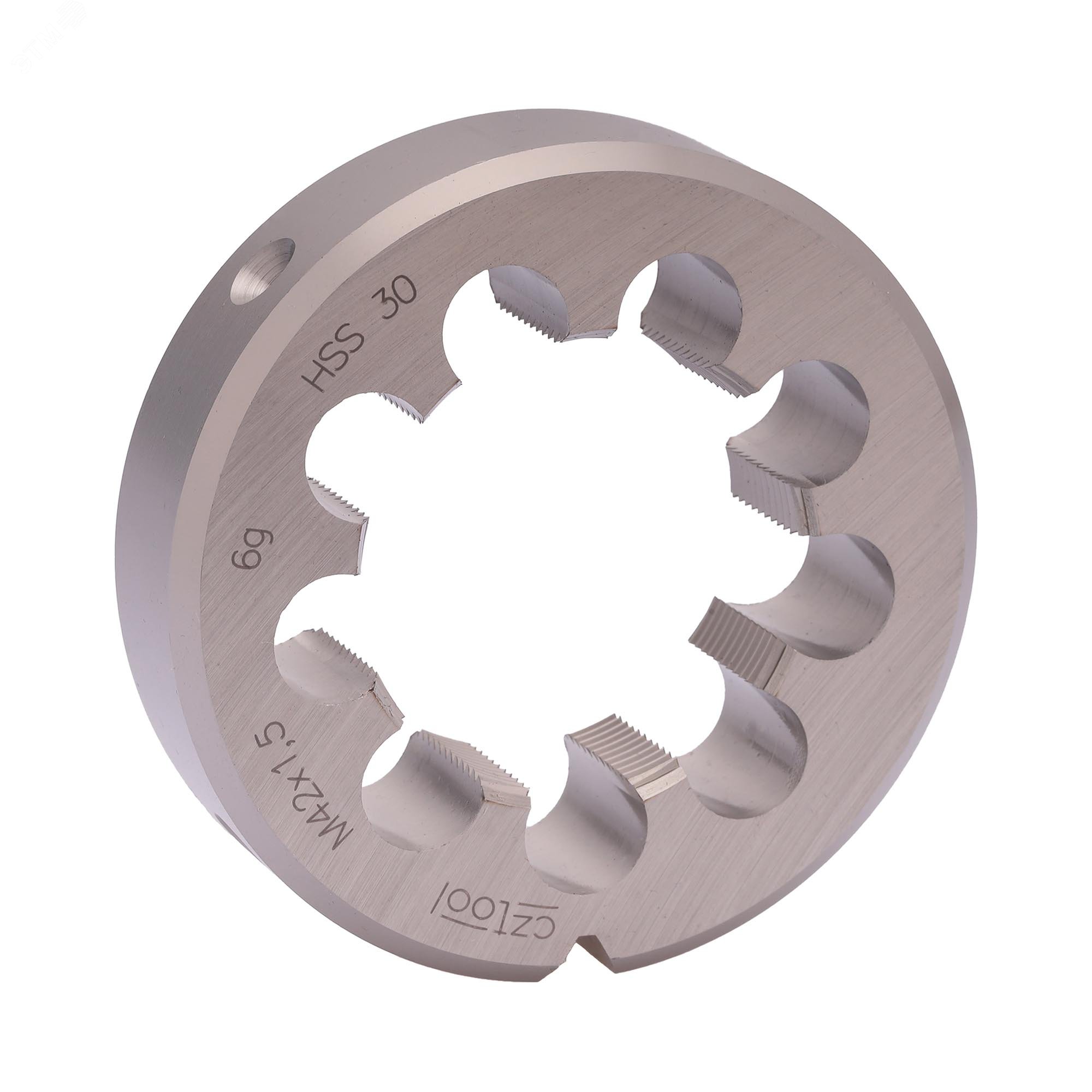 Изображение товара Плашка М42х1,5 HSS DIN22568 75х20мм для нарезания резьбы