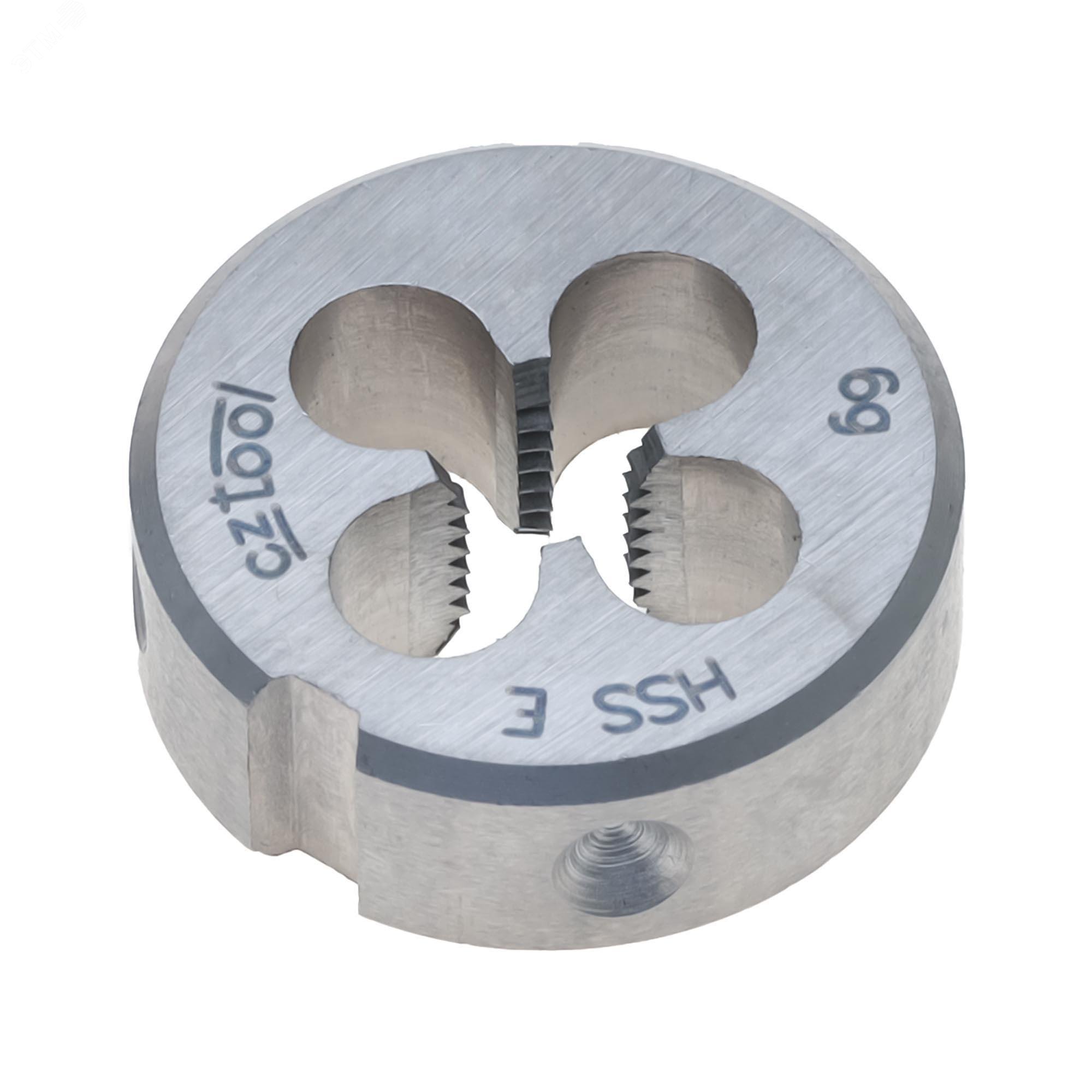 Изображение товара Плашка М20х2,5 HSSE DIN22568 6g 45х18мм для нарезания резьбы