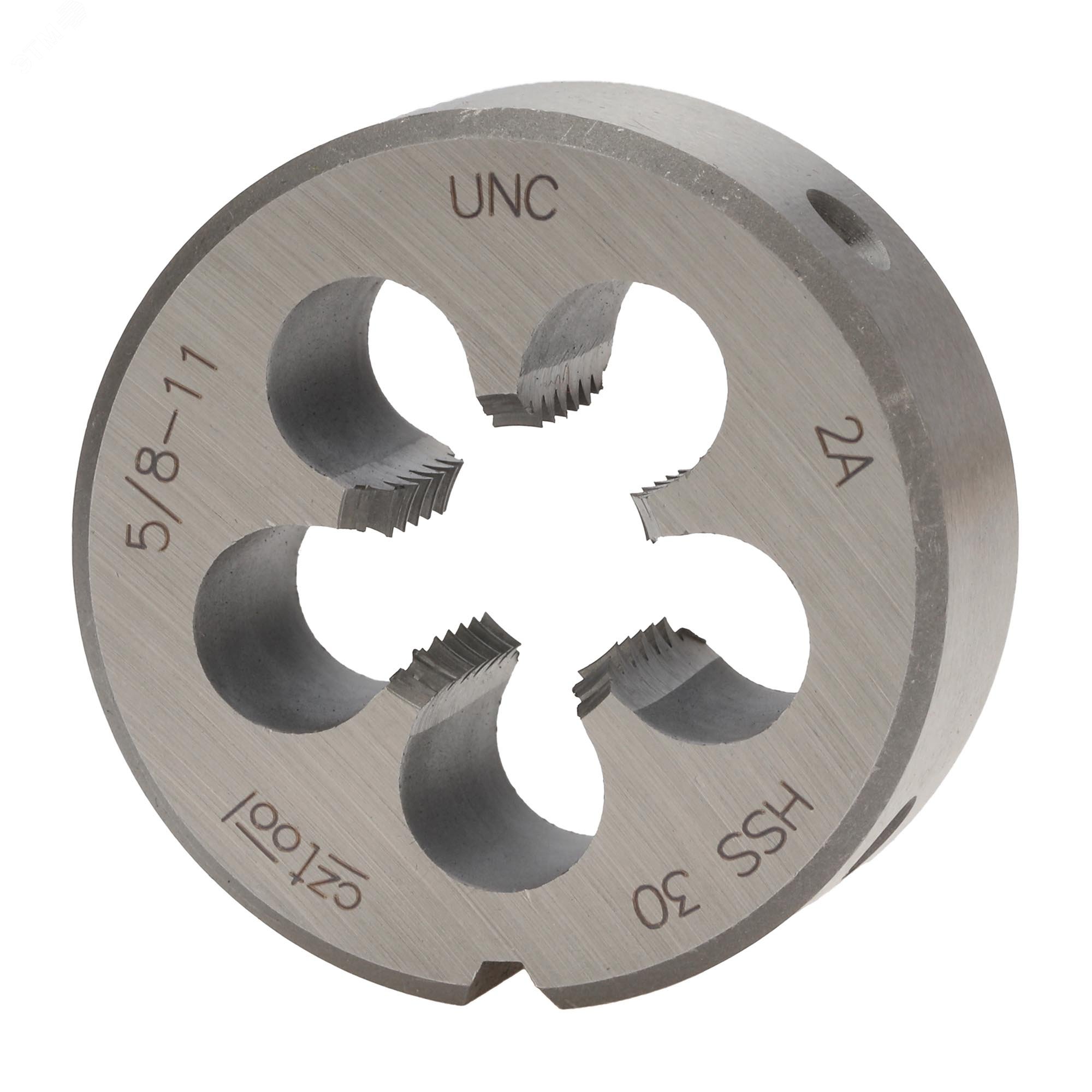 Изображение товара Плашка дюймовая UNC 5/8"-11 HSS DIN22568 45x18мм ручная