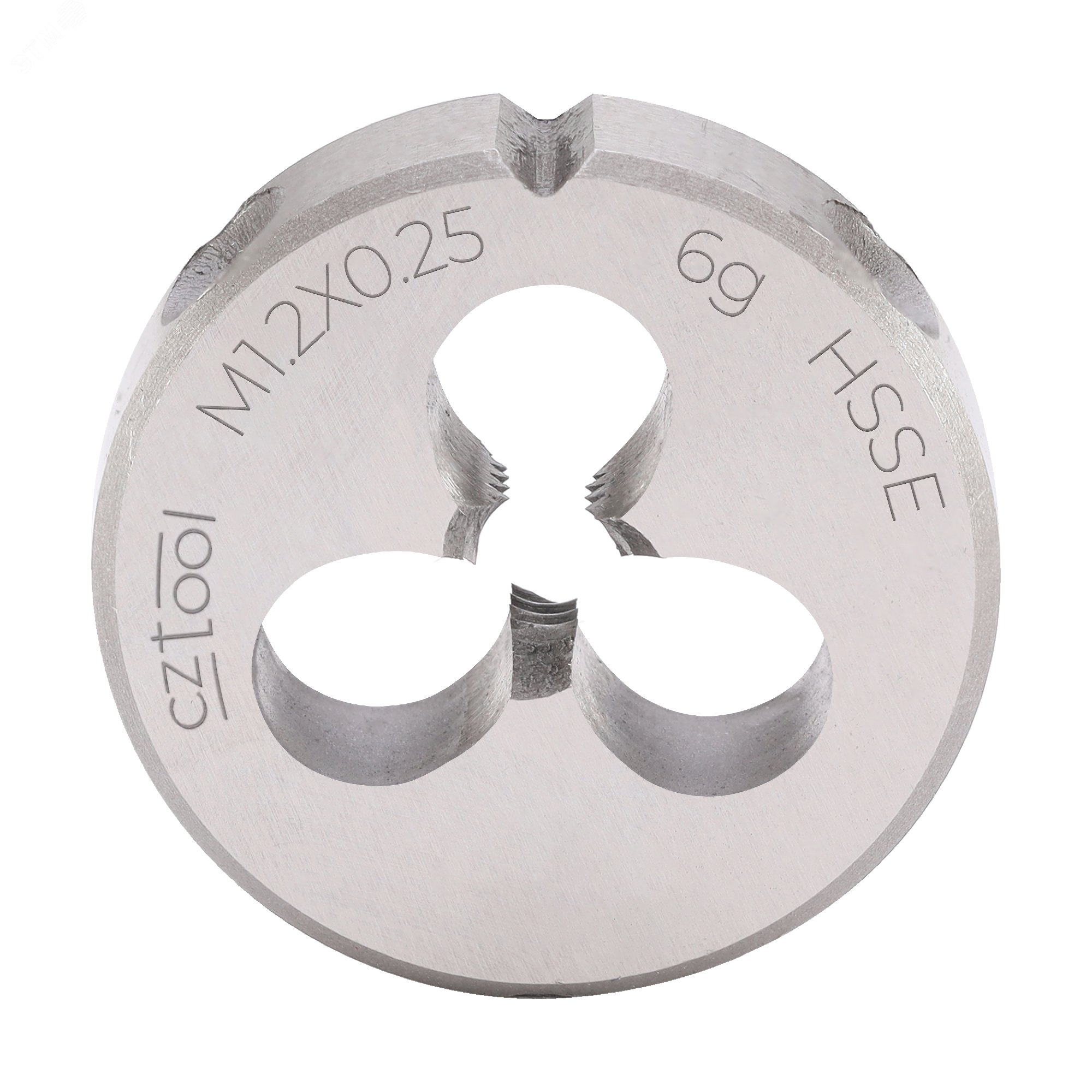 Изображение товара Плашка М1,2х0,25 HSSE DIN22568 6g 16х5мм для нарезания резьбы