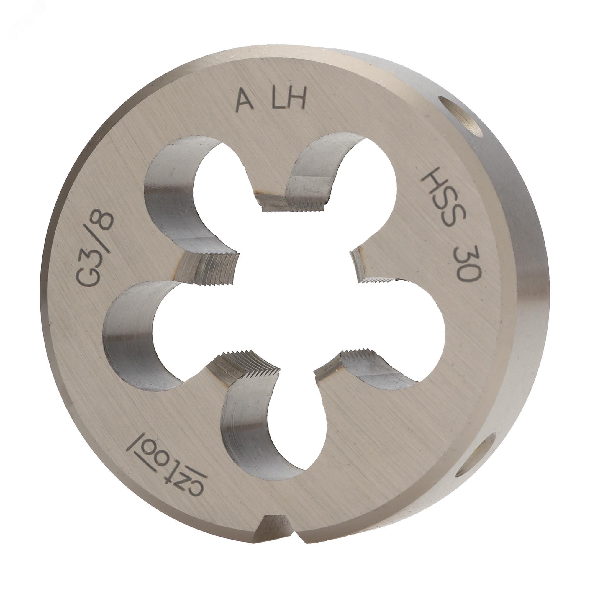 Изображение товара "Плашка трубная левая G 3/8""-19 HSS DIN24231A 45x14мм " (шт)