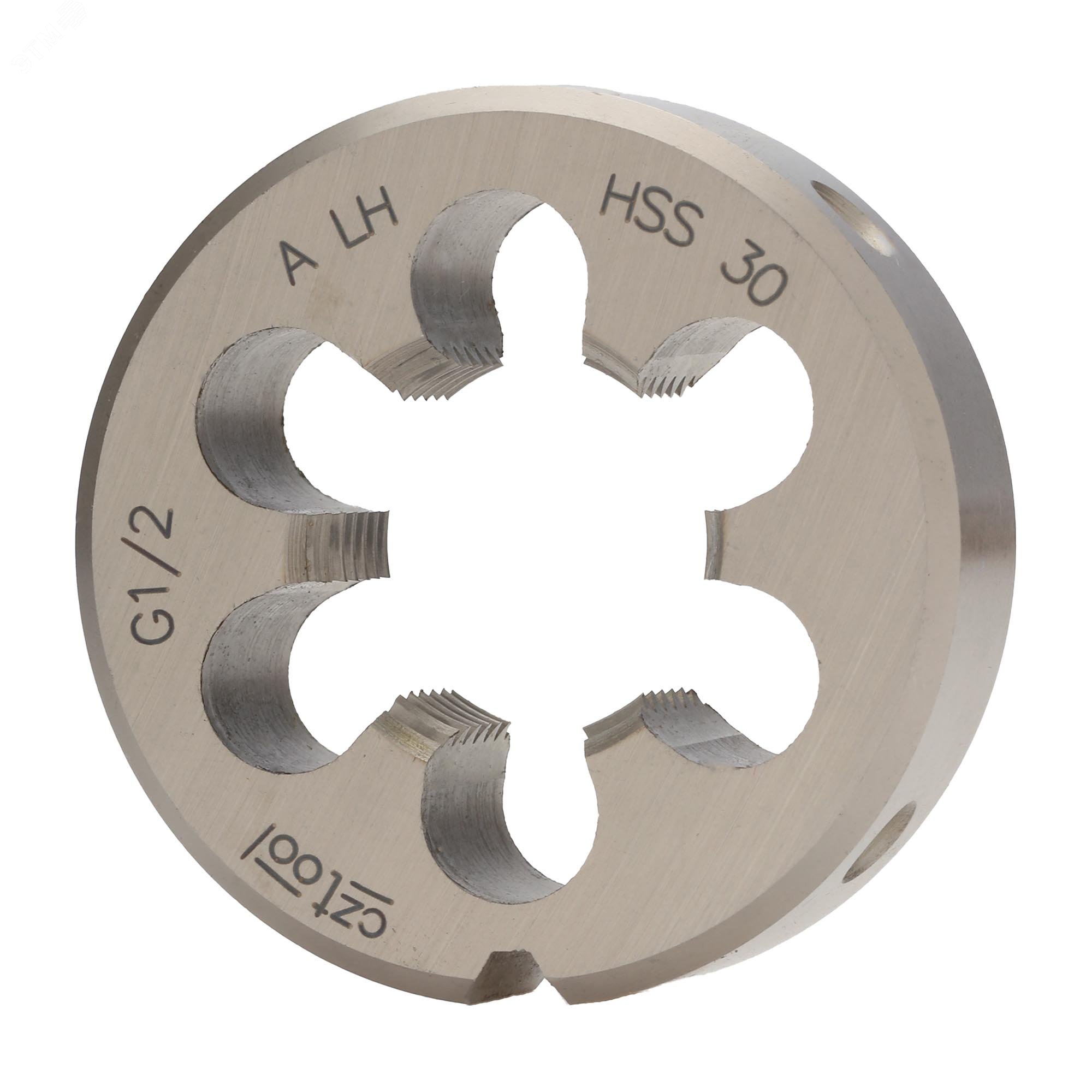 Изображение товара "Плашка трубная левая G 1/2""-14 HSS DIN24231A 45x14мм " (шт)