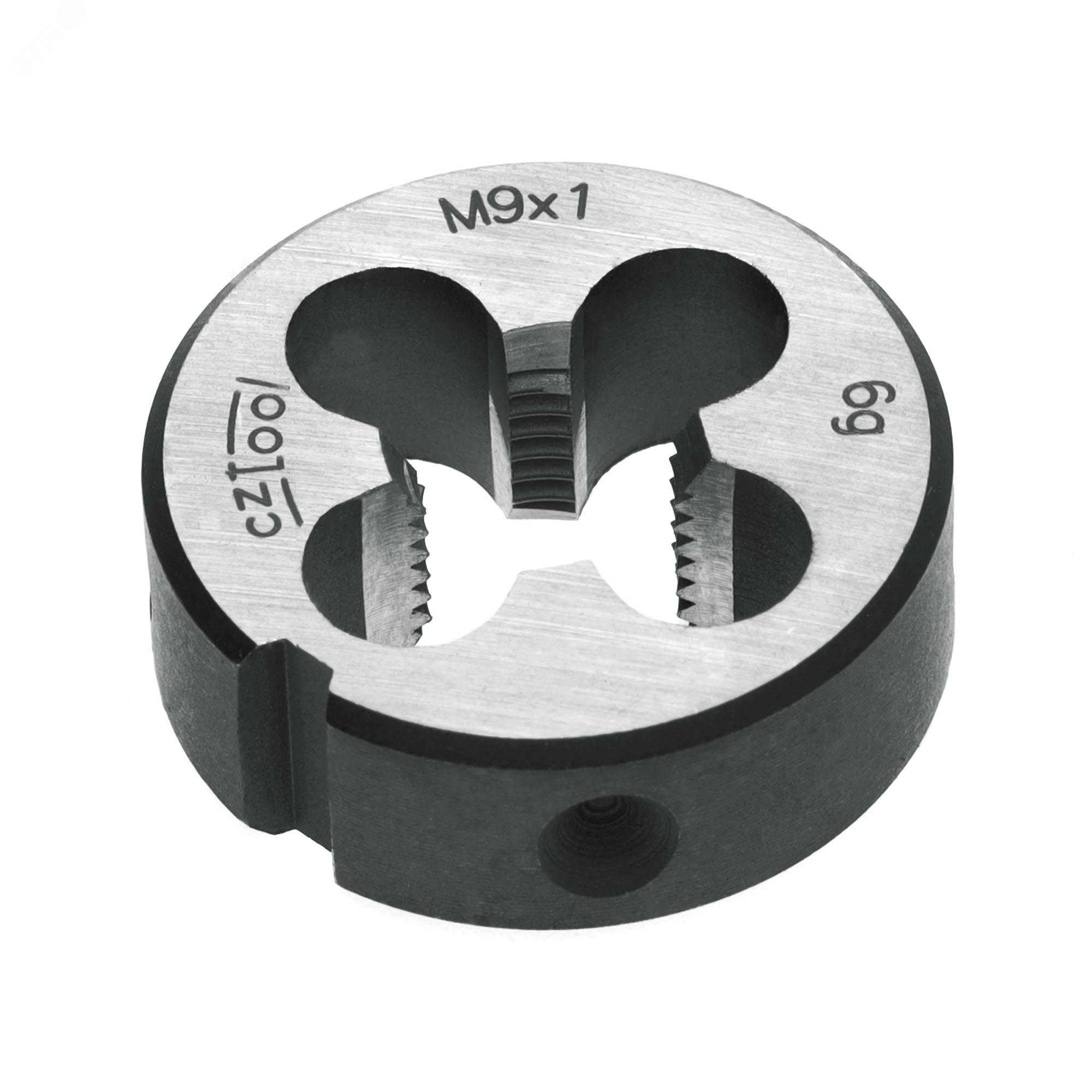 Изображение товара Плашка М9х1,0 115CrV3 DIN22568 для нарезания метрической резьбы