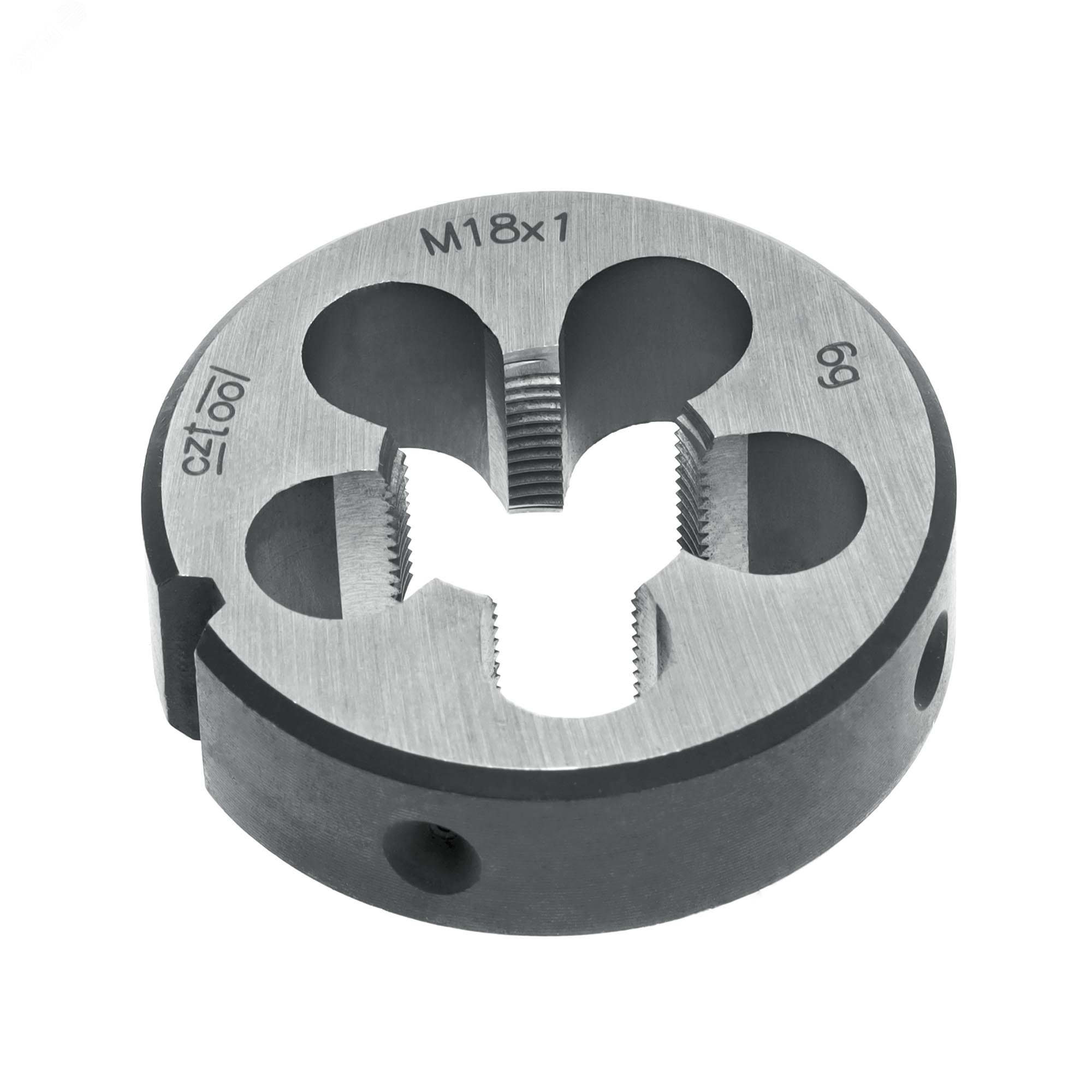 Изображение товара Плашка М18х1,0 115CrV3 DIN22568 для нарезания резьбы металлов