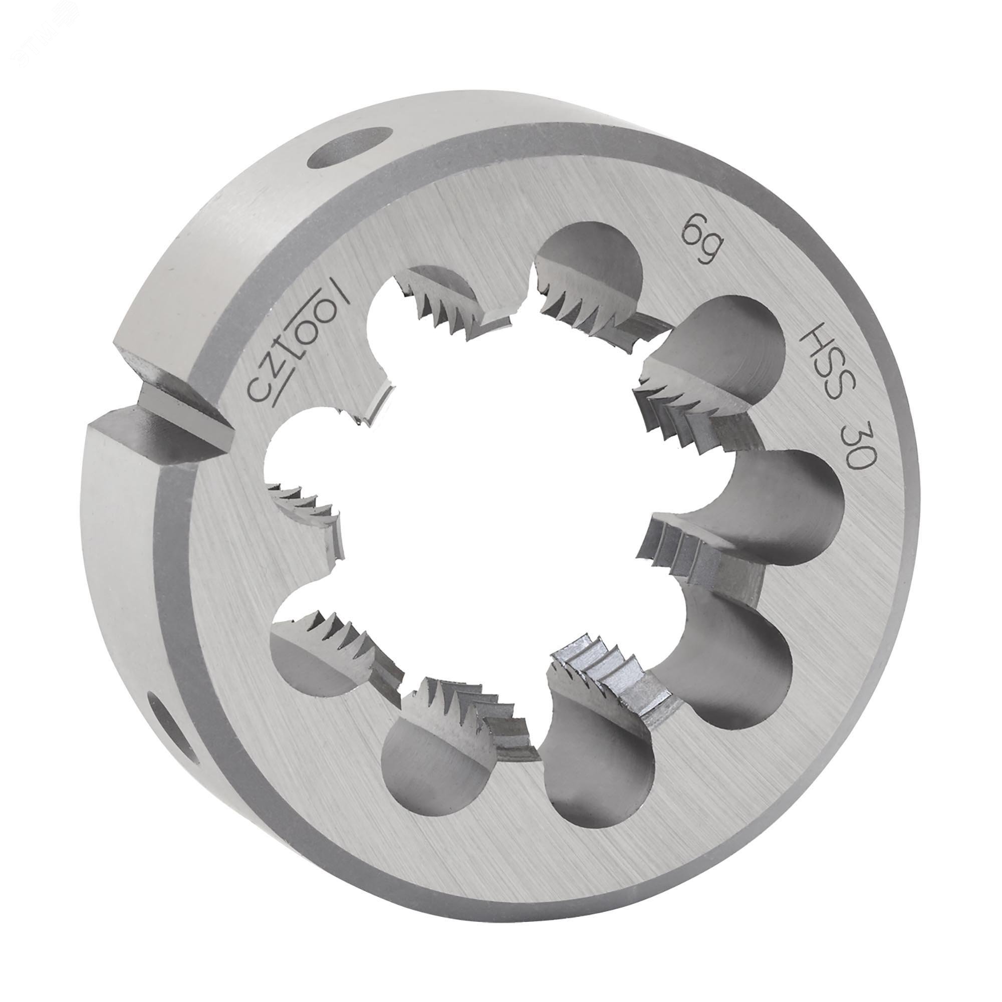 Изображение товара Плашка М55х2,0 HSS DIN22568 - инструмент для нарезания резьбы 55 мм