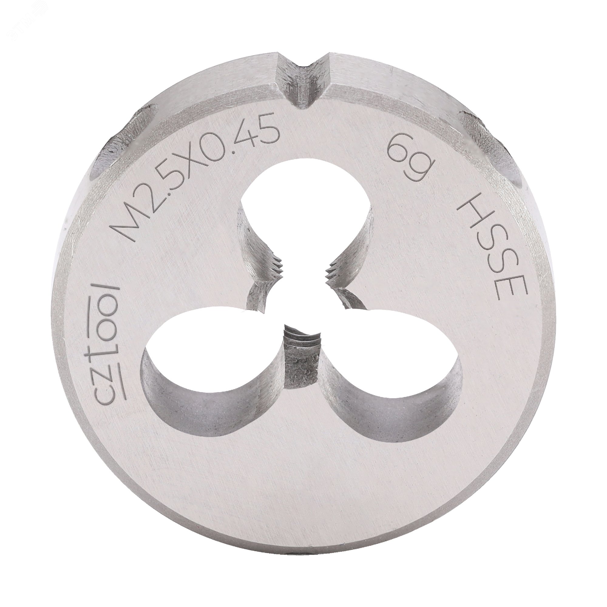 Изображение товара Плашка М2,5х0,45 DINEN22568 HSSE 6g с внешним диаметром 16 мм