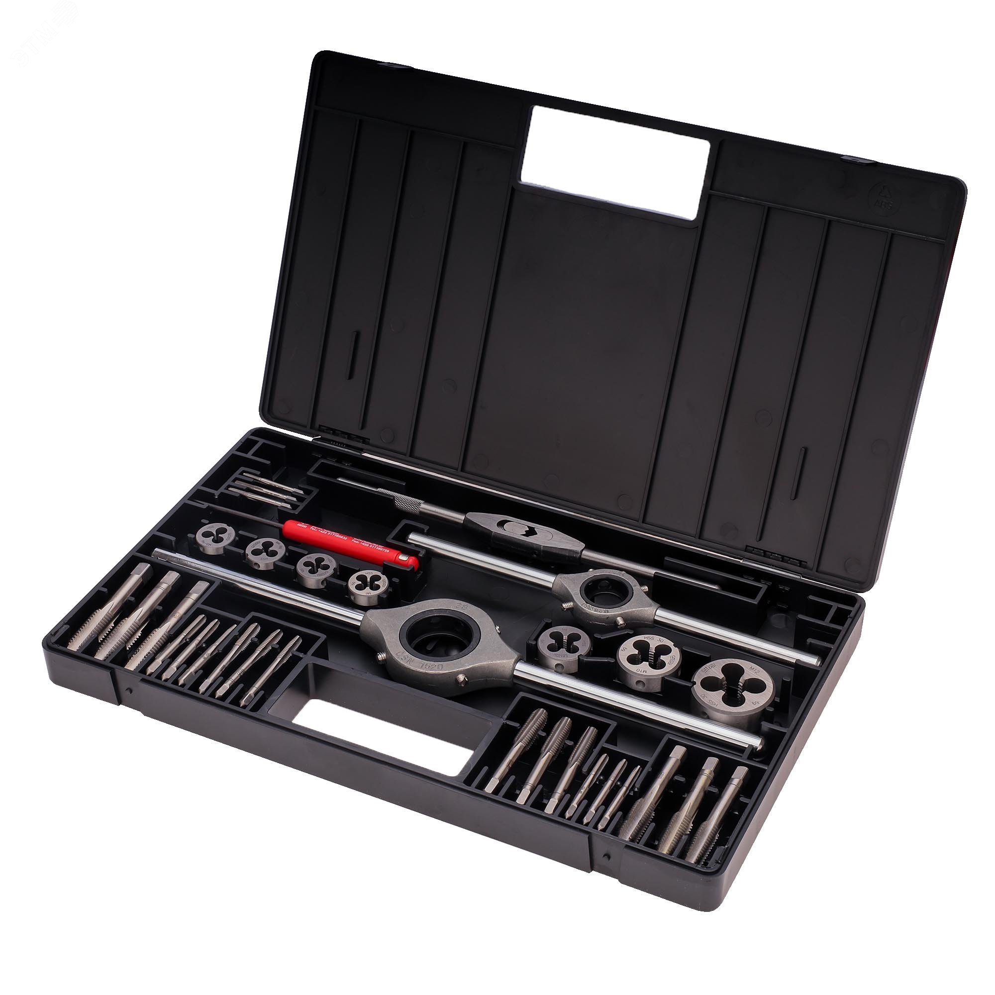 Изображение товара Набор метчиков и плашек M3-M12 HSS 34пр (набор)