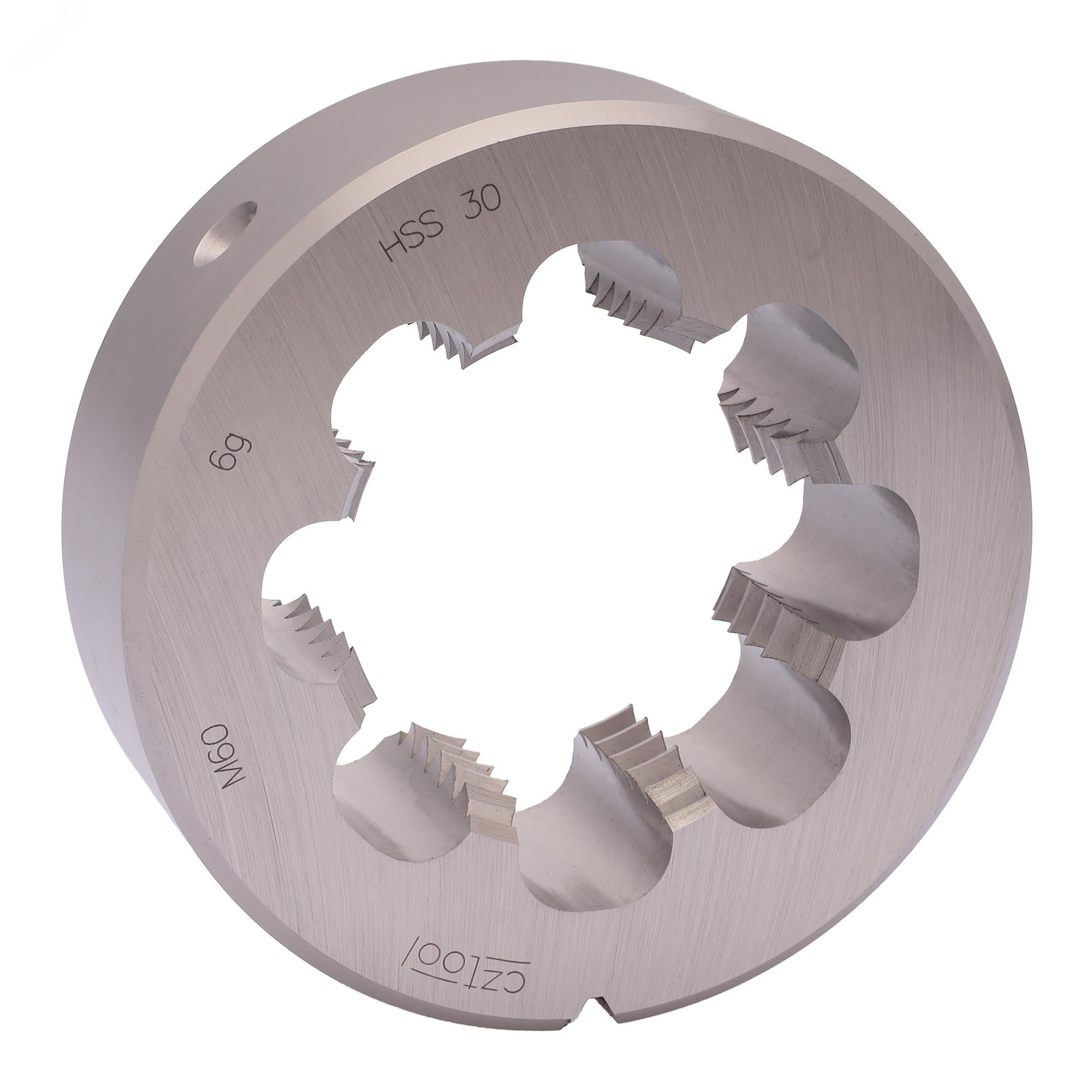 Изображение товара Плашка М60x5,5 HSS DIN22568 для нарезки резьбы из стали и металлов