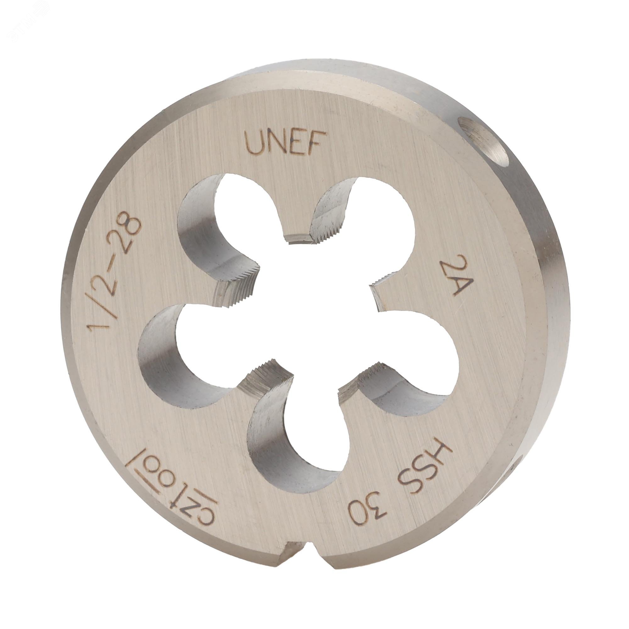 Изображение товара "Плашка дюймовая UNEF 1/2""-28 HSS DIN22568 2A 38x10мм " (шт)