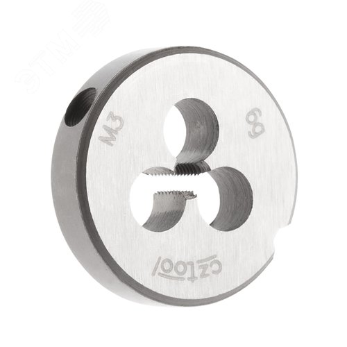 Изображение товара Плашка М3х0,5 115CrV3 DIN22568 6g 20х5мм (шт)