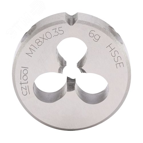 Изображение товара Плашка М1,8х0,35 HSSE DIN22568 6g 16х5мм (шт)