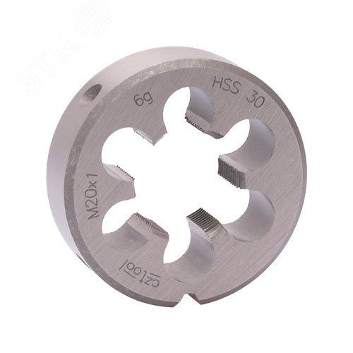 Изображение товара Плашка М20х1,0 HSS DIN22568 6g 45х14мм (шт)