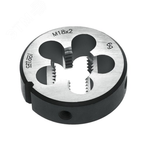 Изображение товара Плашка М18х2,0 115CrV3 DIN22568 6g 45х14мм (шт)