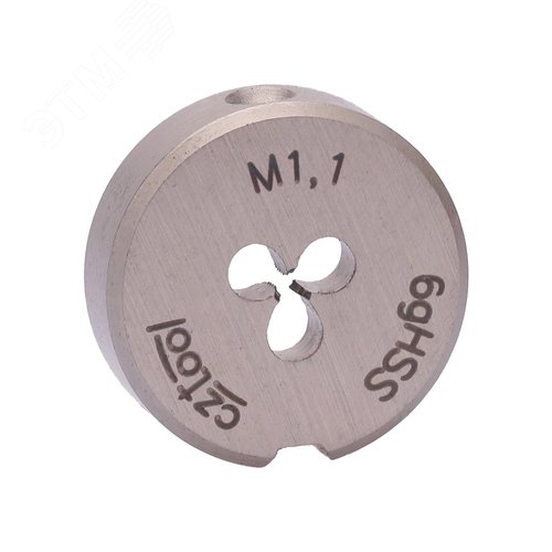 Изображение товара Плашка М1,1х0,25 HSS DIN22568 6g 16х5мм (шт)