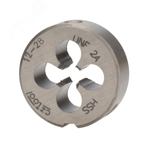 Изображение товара Плашка дюймовая UNF №12-28 HSS DIN22568 2A 20x7мм (шт)