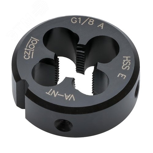 Изображение товара "Плашка трубная G 1/8""-28 HSSE-VA-NT DIN24231A 30x11мм " (шт)