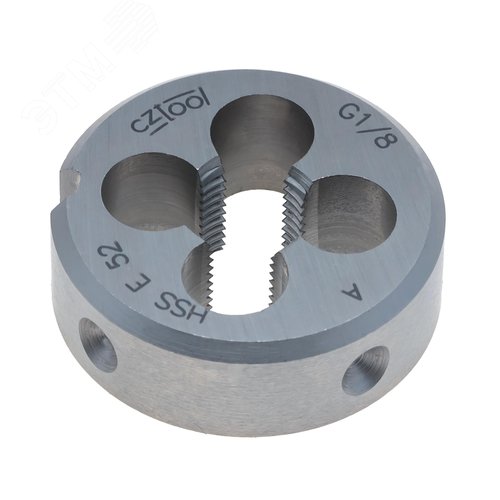 Изображение товара "Плашка трубная G 1/8""-28 HSSE DIN24231A 30x11мм " (шт)