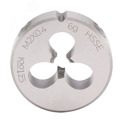 Изображение товара Плашка М2х0,4 DINEN22568 HSSE 6g 16х5мм (шт)