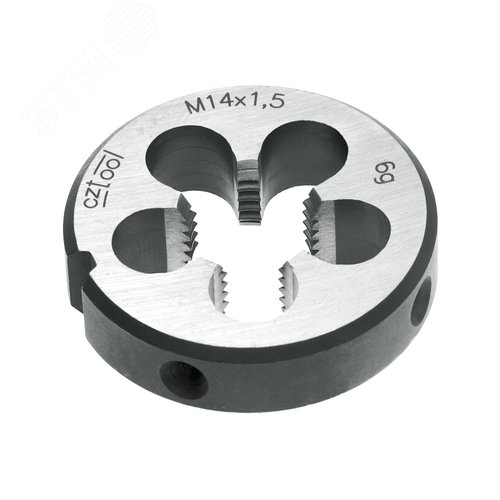 Изображение товара Плашка М14х1,5 115CrV3 DIN22568 6g 38х10мм (шт)